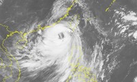 Storm Nida strengthened in the East Sea